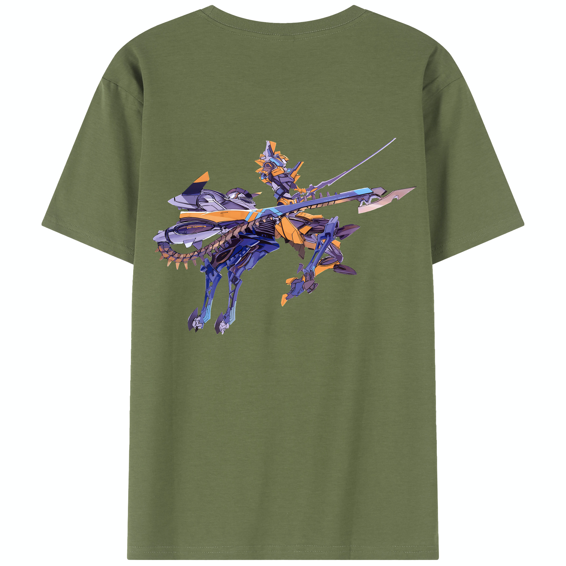 （画像用） EVA 新世紀エヴァンゲリオン 綿100％半袖Tシャツ（背面プリント）
